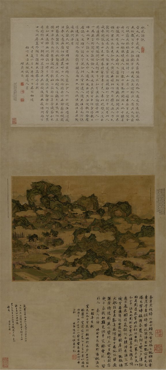 Peach-blossom Spring, Gu Fuzhen