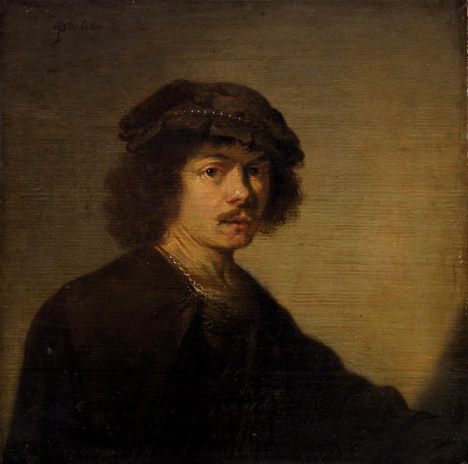 Paulus Lesire - Selbstbildnis in Phantasietracht - GG 663 - Kunsthistorisches Museum