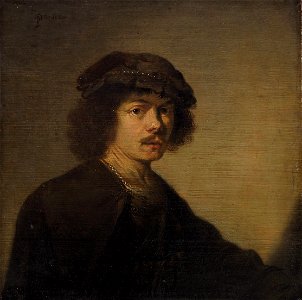 Paulus Lesire - Selbstbildnis in Phantasietracht - GG 663 - Kunsthistorisches Museum