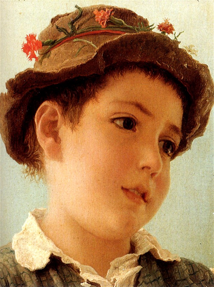 Peasant boy from Capri - Adriano Bonifazi