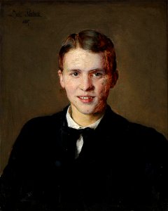 Julius Paulsen - Portrait of Viggo Aagesen (1887)