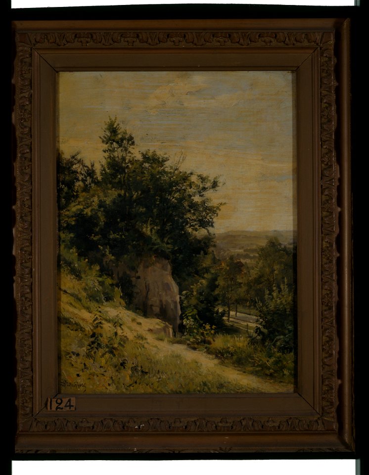 Paysage (Sucy-en-Brie) - Henri Dutzschold - musée d'art et d'histoire de Saint-Brieuc, DOC 124