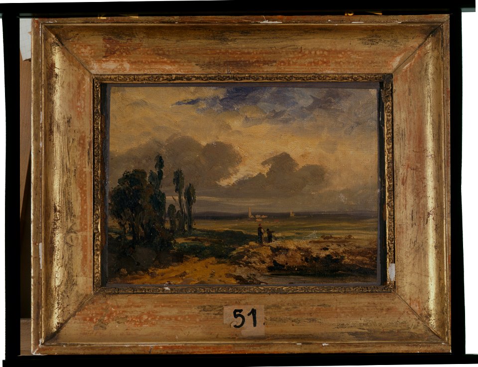 Paysage - anonyme - musée d'art et d'histoire de Saint-Brieuc, DOC 51