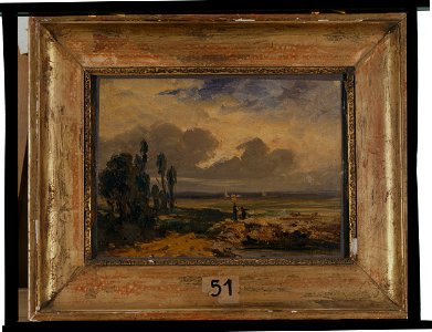 Paysage - anonyme - musée d'art et d'histoire de Saint-Brieuc, DOC 51