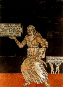 Pavimento di siena, sibilla cumea
