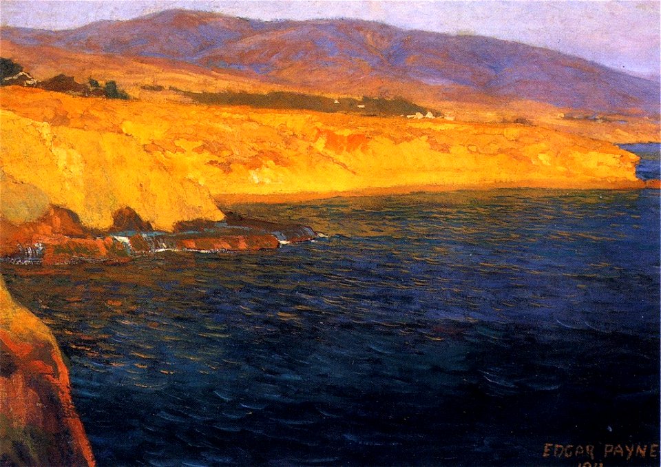 Edgar Payne Laguna Beach Coast