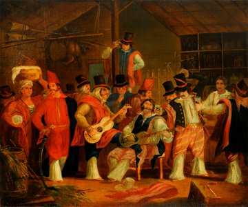 Payada en una pulpería - Carlos Morel