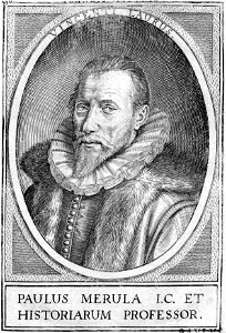 Paulus Merula (portrait gravé)