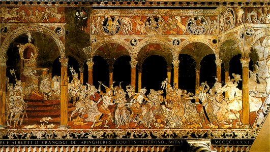 Pavimento di siena, strage degli innocenti (matteo di Giovanni) 01