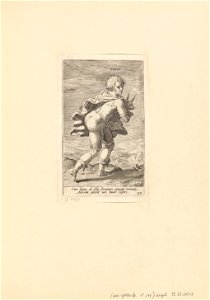 Pavor print by Philip Galle, S.IV 2897, Prints Department, Royal Library of Belgium