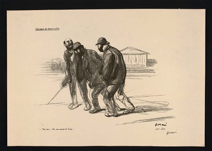 Paysages de guerre (IV). Plus bas !... On vous entend du Front... LCCN2015648108