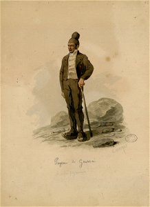 Paysan de Gavarni (Hautes Pyrénées) - Fonds Ancely - B315556101 A MAURICE 3 012