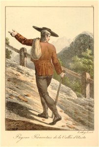 Paysan Piemontais de la Vallée d'Aoste (BM 1897,0401.9)