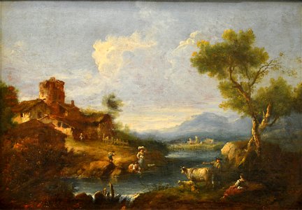 Paysage pastoral - Giuseppe Zais - Q18573874
