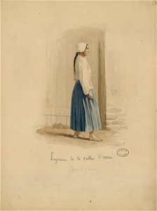 Paysanne de la Vallée d'Ossau (Basses Pyrénées) - Fonds Ancely - B315556101 A MAURICE 3 011