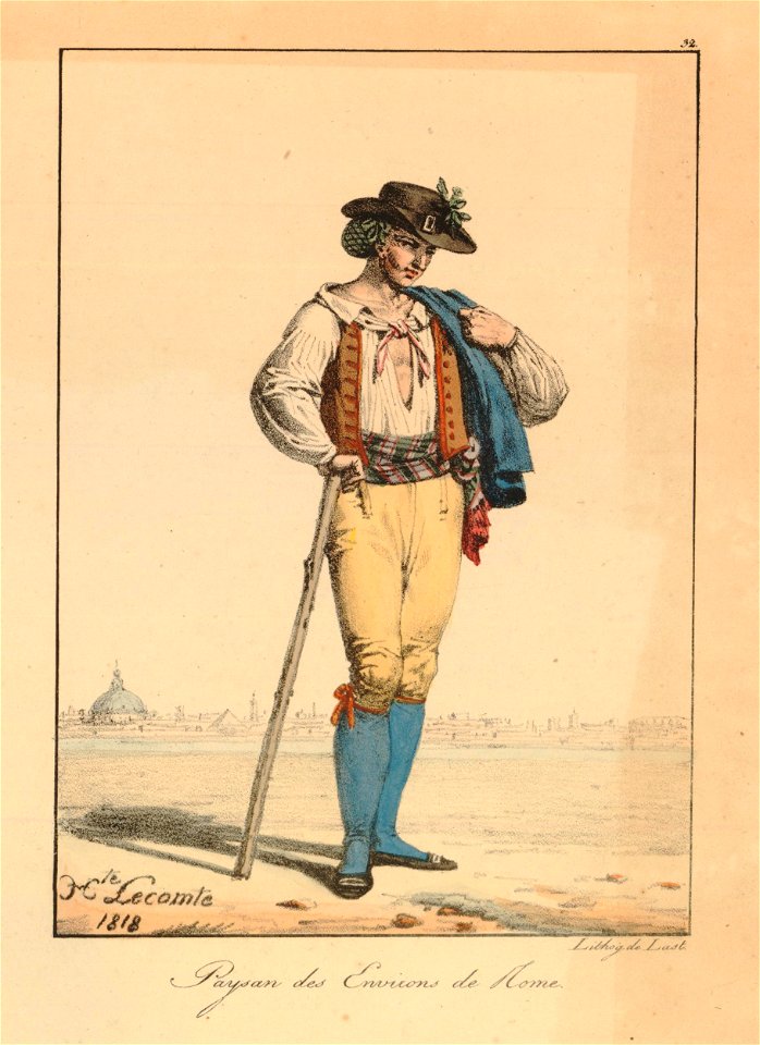 Paysan des Environs de Rome (BM 1897,0401.13)