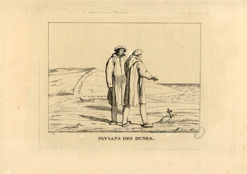 Paysans des dunes - Fonds Ancely - B315556101 A PELERIN 035