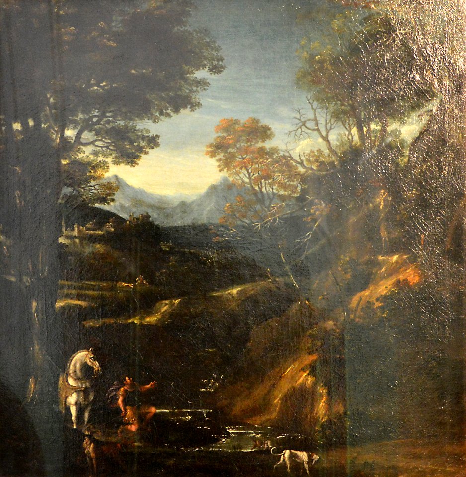Paysage avec saint Eustache - Giovanni Battista Viola - Q18573506