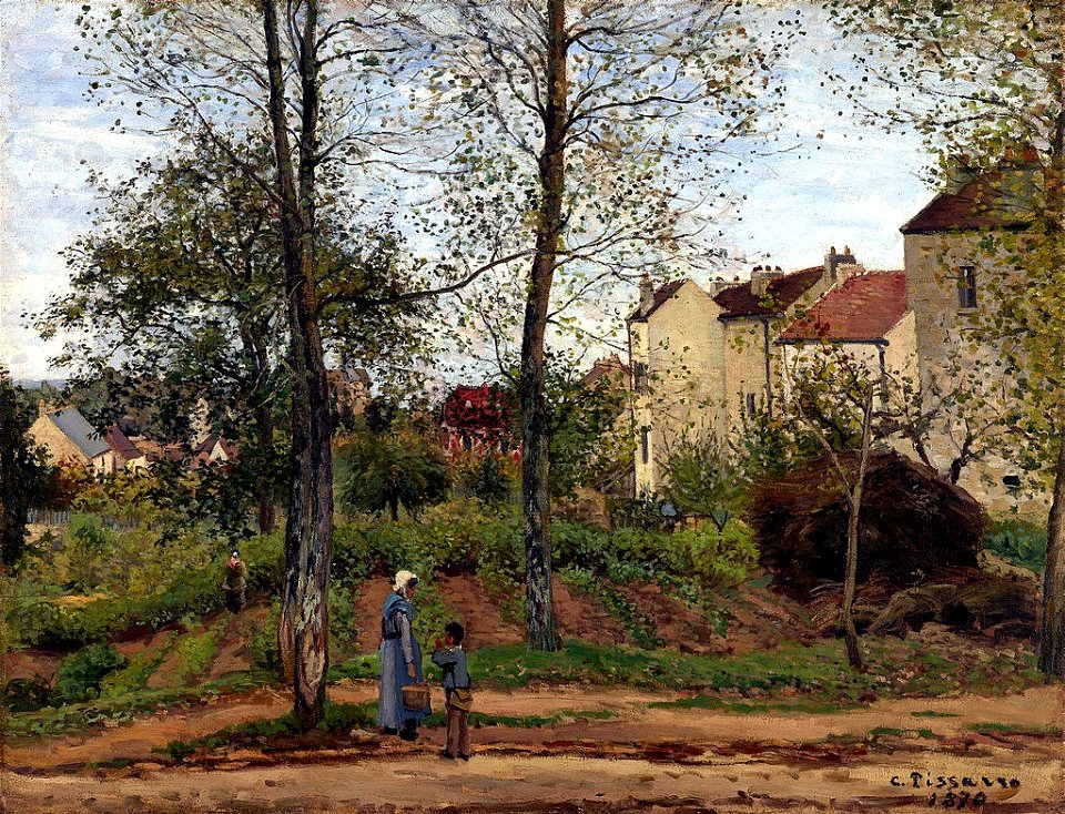 Paysage à Louveciennes, automne