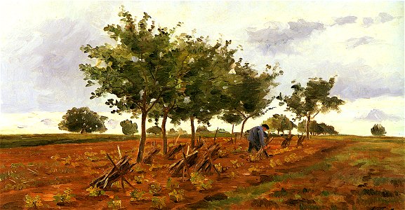 Paál László - In the Fields