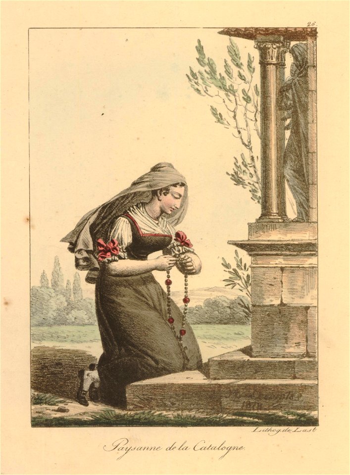 Paysanne de la Catalogne (BM 1897,0401.17)
