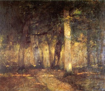 Paál Sunshine in the Wood 1875