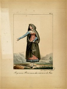 Paysanne béarnaise des environs de Pau - Fonds Ancely - B315556101 A LECOMTE 002
