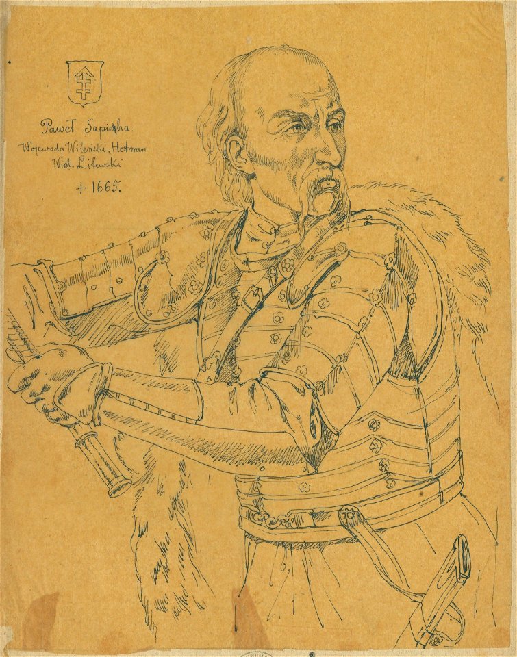 Pavał Jan Sapieha. Павал Ян Сапега (Z. Gloger, 1900)
