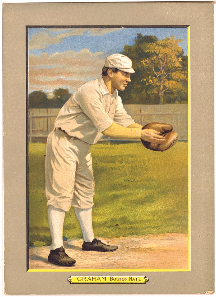 Peaches Graham, Boston Rustlers, baseball card portrait LCCN2007685600