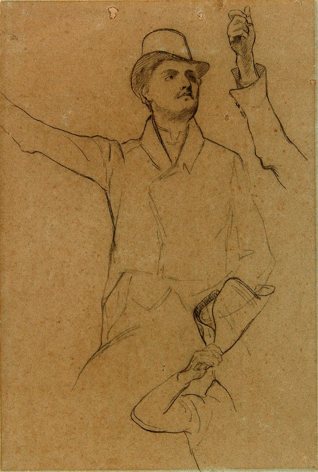 Pedro Américo - Mãos - Estudo, Acervo do Museu Paulista da USP (cropped)