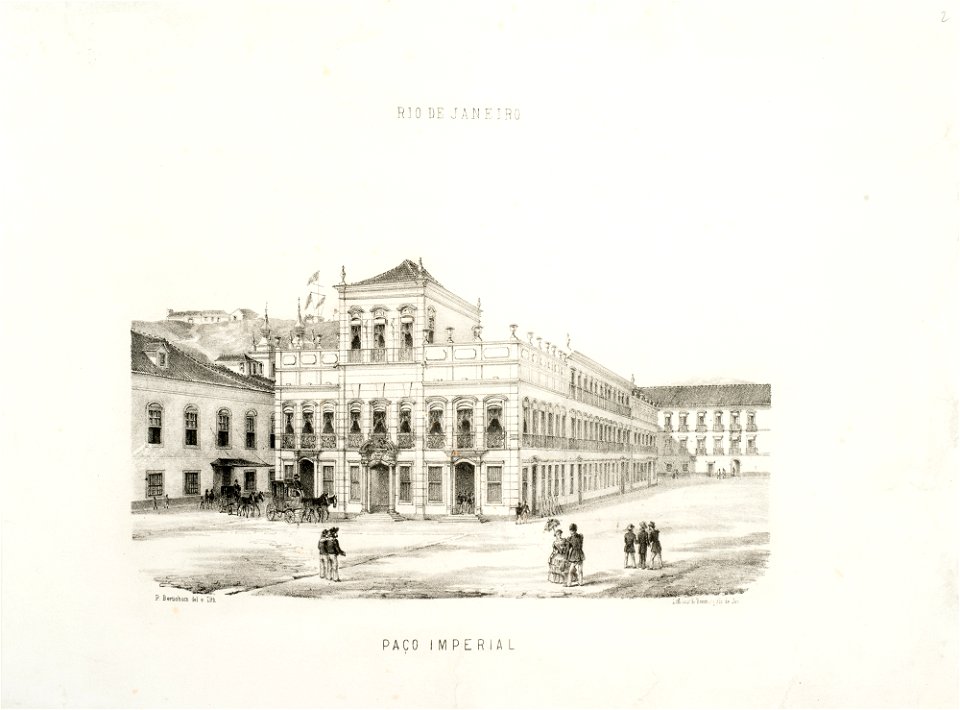 Paço Imperial, da Coleção Brasiliana Iconográfica