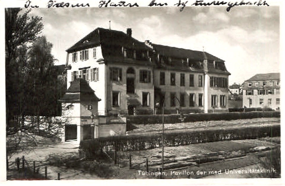 Pavillon der Medizinischen Klinik (AK Gebr. Metz)