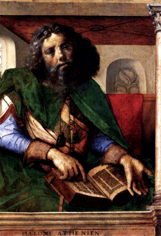 Pedro berruguete, platone