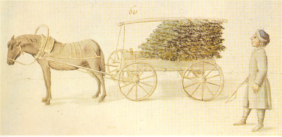 Peasant-selling-fir-branches-by-Brotze