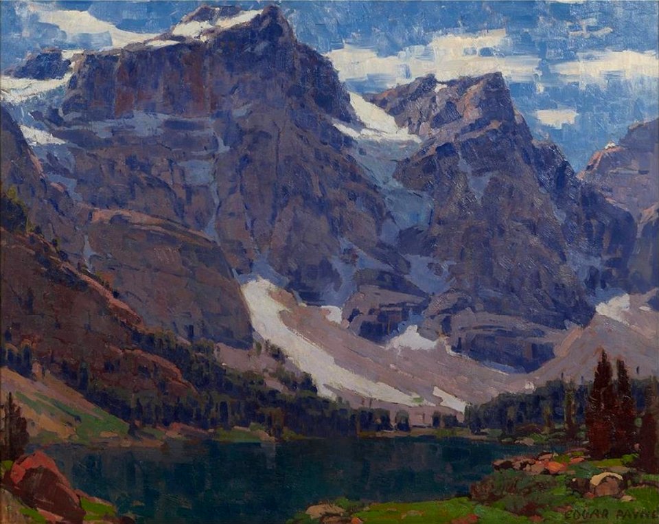Twin Peaks by Edgar Payne