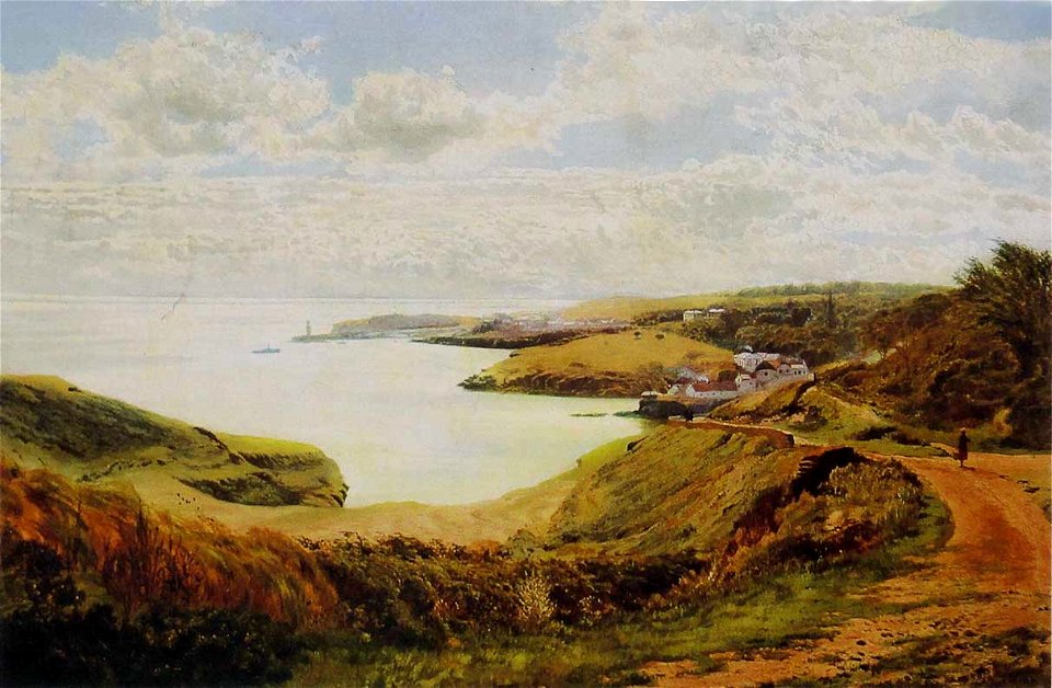 Pedro Weingärtner - Paisagem alemã - 1886