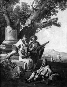 Peasants Making Music (Paolo Monaldi) - Nationalmuseum - 17056