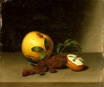 Raphaelle Peale - Still Life with Cake - Google Art Project. Free illustration for personal and commercial use.