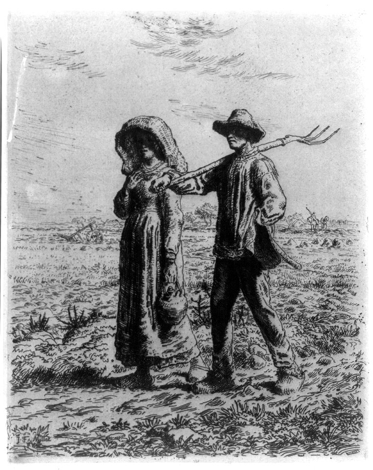 Peasants going to work) - J.F. Millet LCCN2007681300