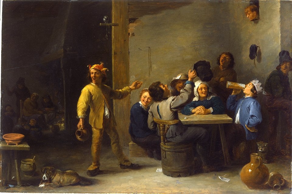 Peasants Celebrating Twelfth Night G-001795-20120626