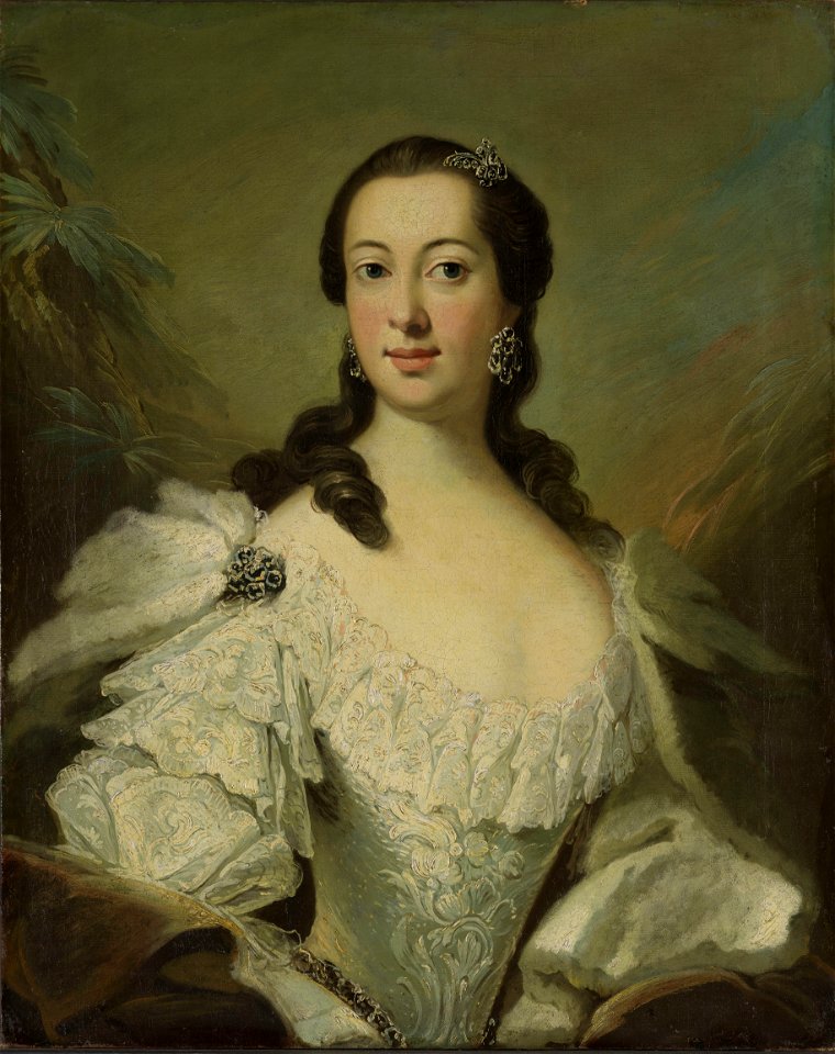 Peder Als - Portræt af Maria Numsen - 1752