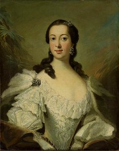 Peder Als - Portræt af Maria Numsen - 1752