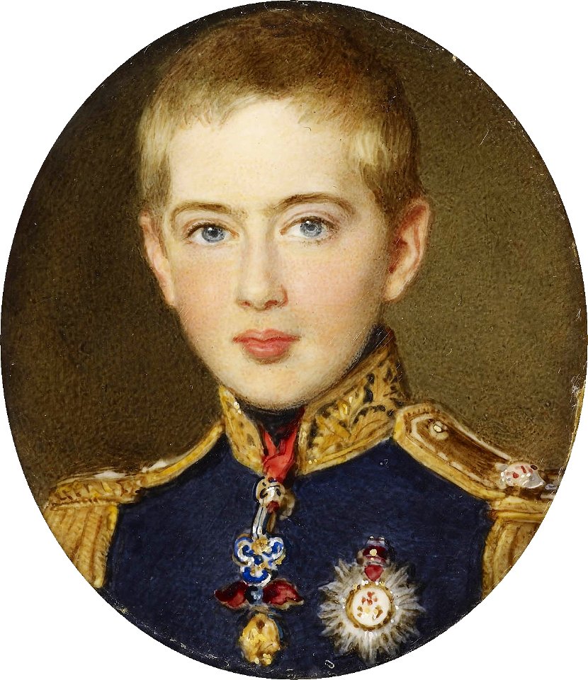 Pedro V of Portugal, when Duke of Braganza (1852)