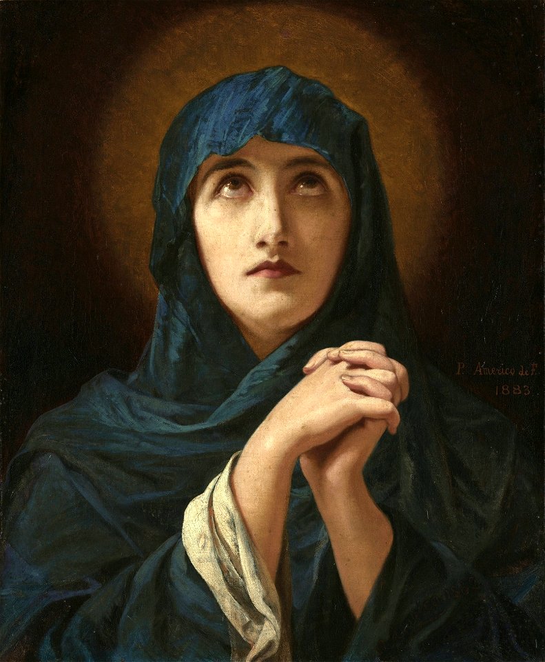 Pedro Américo - Virgem dolorosa, 1883