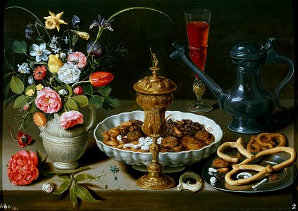 Clara Peeters - Mesa (Prado) 01