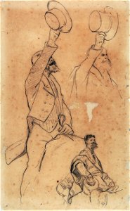 Pedro Américo - Homem e Chapéis - Estudo, Acervo do Museu Paulista da USP (cropped)