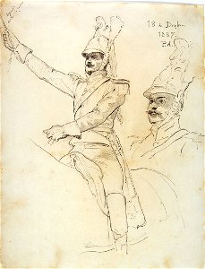 Pedro Américo - Capacetes - Estudo, Acervo do Museu Paulista da USP (cropped)