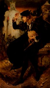 Pedro Américo - Hamlet’s Vision - Google Art Project