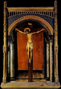 Pedro Berruguete - Christ on the Cross - WGA02080