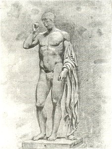 Pedro Américo - Cópia de um gesso
